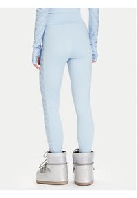 Guess Legginsy W5BB72 K7182 Niebieski Slim Fit. Kolor: niebieski. Materiał: syntetyk #3