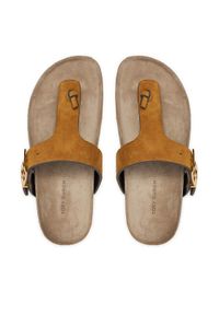 Tory Burch Japonki Mellow Thong Sandal 150910 Żółty. Kolor: żółty
