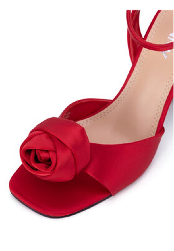 Jenny - JENNY Sandały CWBFS24-15 Czerwony. Kolor: czerwony. Materiał: materiał