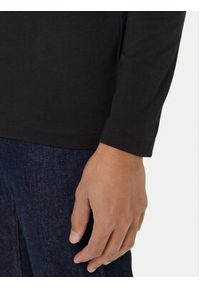 TOMMY HILFIGER - Tommy Hilfiger Longsleeve Linear Flag MW0MW41497 Czarny Regular Fit. Kolor: czarny. Materiał: bawełna. Długość rękawa: długi rękaw #2