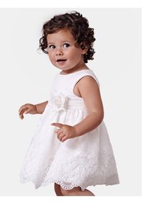 Abel & Lula Sukienka elegancka 5013 Biały Regular Fit. Kolor: biały. Materiał: syntetyk. Styl: elegancki #1