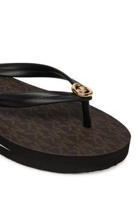 MICHAEL Michael Kors Japonki Posie Flip Flop 40S6PSFA2Q Brązowy. Kolor: brązowy. Materiał: syntetyk #3