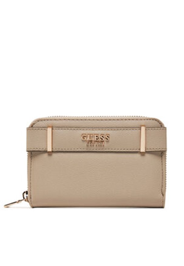 Guess Portfel SWBG96 33140 Brązowy. Kolor: brązowy. Materiał: skóra