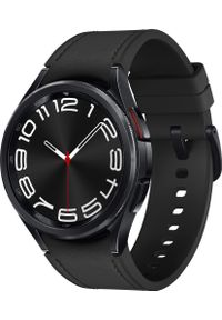 SAMSUNG - Smartwatch Samsung Galaxy Watch 6 Classic Stainless Steel 43mm LTE Szary (SM-R955FZKDDBT). Rodzaj zegarka: smartwatch. Kolor: szary