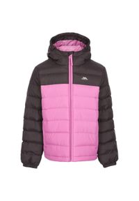 TRESPASS - Kurtka Dziecięca. Kolor: różowy. Materiał: puch. Styl: sportowy