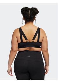 Adidas - adidas Biustonosz sportowy adidas TLRD Move Training High-Support Bra (Plus Size) HF2288 Czarny. Kolekcja: plus size. Kolor: czarny. Materiał: syntetyk #5