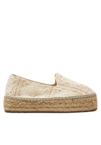 Manebi Espadryle Yucatan Double Sole Espadrilles G 0.3 D0 Beżowy. Kolor: beżowy