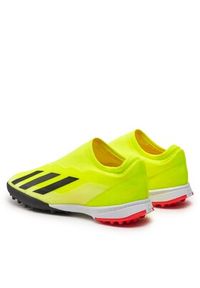 Adidas - adidas Buty X Crazyfast League Laceless Turf Boots IF0686 Żółty. Kolor: żółty #4