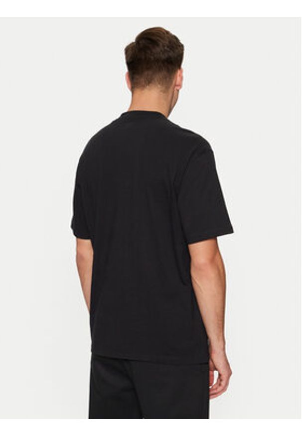 Guess T-Shirt Z5RI02 I3Z14 Czarny Regular Fit. Kolor: czarny. Materiał: bawełna