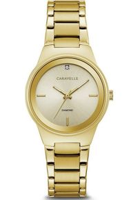 Zegarek Caravelle Zegarek damski Caravelle 44P101 złoty. Kolor: złoty #1