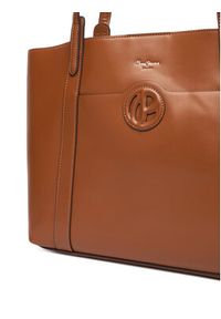 Pepe Jeans Torebka Audrey Limited PL031663 Brązowy. Kolor: brązowy. Materiał: skórzane