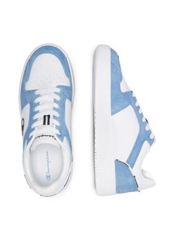 Champion Sneakersy Rebound 2.0 Low S11726-WW001 Niebieski. Kolor: niebieski. Materiał: skóra