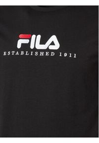 Fila T-Shirt FAU0147 Czarny Regular Fit. Kolor: czarny. Materiał: bawełna #6