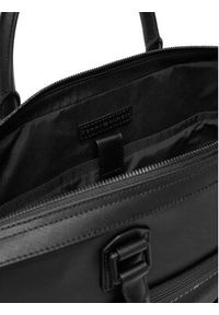 TOMMY HILFIGER - Tommy Hilfiger Torba na laptopa Th Business Leather Comp Bag AM0AM13214 Czarny. Kolor: czarny. Materiał: skóra #4