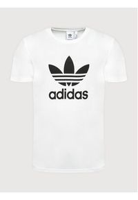 Adidas - adidas T-Shirt adicolor Classics Trefoil H06644 Biały Regular Fit. Kolor: biały. Materiał: bawełna #5