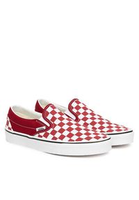 Vans Tenisówki Classic Slip On VN000DAH14A1 Czerwony. Zapięcie: bez zapięcia. Kolor: czerwony. Materiał: materiał #2