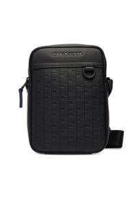 TOMMY HILFIGER - Tommy Hilfiger Saszetka Th Modern Mini Reporter AM0AM14019 Czarny. Kolor: czarny. Materiał: skóra #1