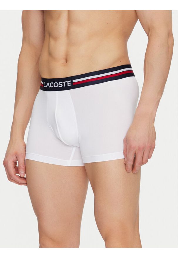 Lacoste Komplet 3 par bokserek 5H2262 Kolorowy. Materiał: syntetyk. Wzór: kolorowy