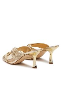 MICHAEL Michael Kors Klapki Alessia 40S5ASMS1M Złoty. Kolor: złoty. Materiał: skóra #5