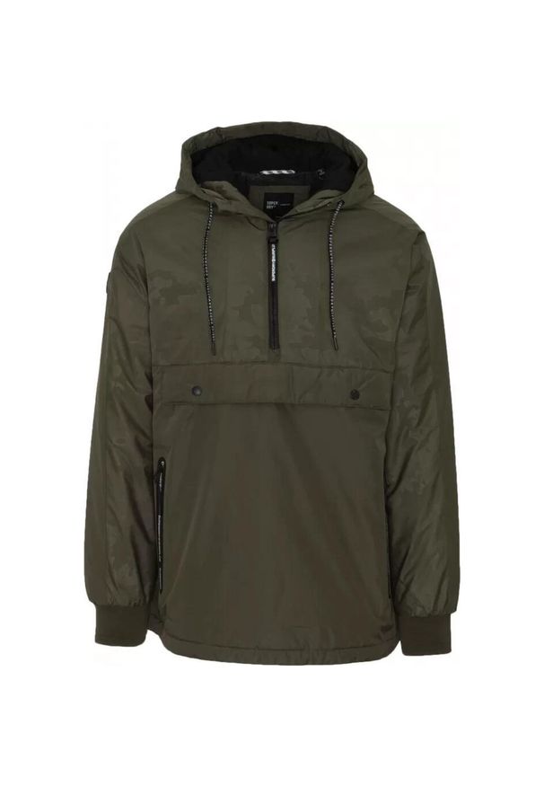 Kurtka turystyczna męska Superdry Surplus Goods Pop. Kolor: zielony. Materiał: poliester. Sport: turystyka piesza