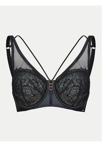 Dorina Biustonosz z fiszbiną Selah FXWB0059EM022 Czarny. Kolor: czarny. Materiał: syntetyk #10