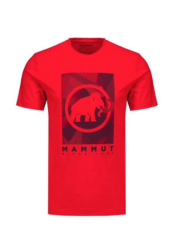 Mammut - T-shirt MAMMUT TROVAT. Materiał: tkanina. Wzór: nadruk. Sport: outdoor