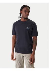 C.P. Company T-Shirt 20CMTS143A110579W Granatowy Regular Fit. Kolor: niebieski. Materiał: bawełna #1