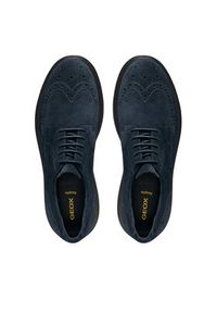 Geox Półbuty U Ottavio U56DCA 00022 C4002 Granatowy. Kolor: niebieski. Materiał: skóra, zamsz #2