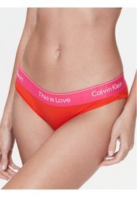 Calvin Klein Underwear Figi klasyczne 000QF7284E Czerwony. Kolor: czerwony. Materiał: bawełna