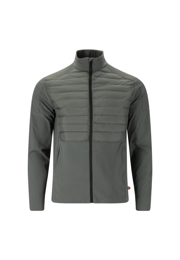 ENDURANCE - Kurtka hybrydowa męska Endurance Benst PrimaLoft®. Kolor: szary, zielony, wielokolorowy
