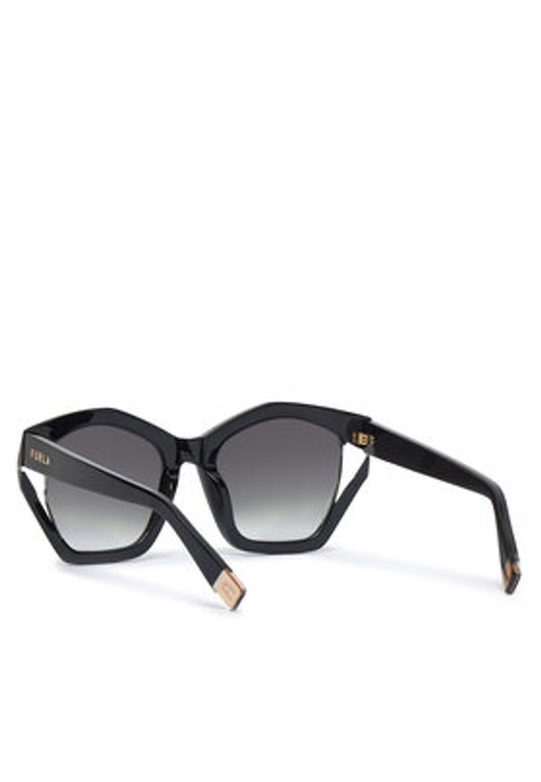Furla Okulary przeciwsłoneczne WD00130 BX1892 H7200 Czarny. Kolor: czarny