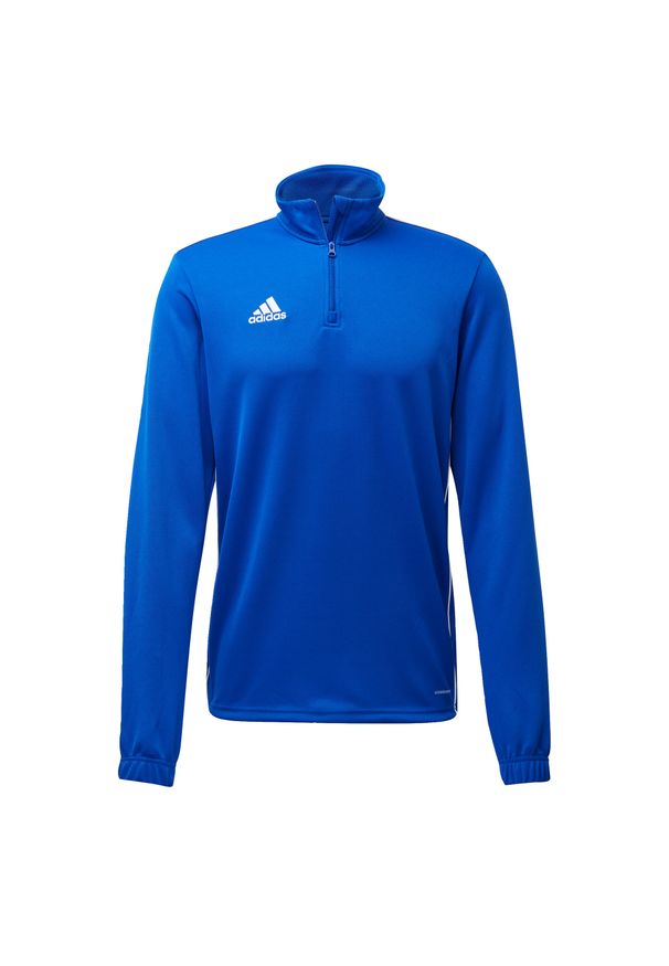 Adidas - Bluza piłkarska adidas Core 18 TR Top M CV3998. Typ kołnierza: kołnierzyk stójkowy. Kolor: biały, niebieski, wielokolorowy. Długość rękawa: długi rękaw. Długość: długie. Sport: piłka nożna