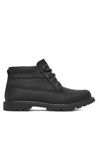 CAT Footwear Trapery Colorado 2.0 Chukka P726363 Czarny. Kolor: czarny. Materiał: nubuk, skóra
