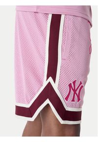 New Era Szorty sportowe New York Yankees MLB Floral 60596339 Różowy Regular Fit. Kolor: różowy. Materiał: syntetyk. Styl: sportowy #4