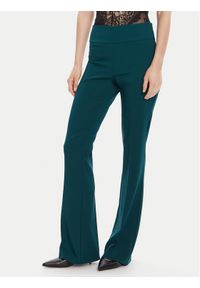 Rinascimento Spodnie materiałowe CFC0125318003 Zielony Flare Fit. Kolor: zielony. Materiał: syntetyk #1