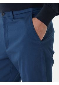Calvin Klein Chinosy LV040EM633 Niebieski Slim Fit. Kolor: niebieski. Materiał: bawełna #3