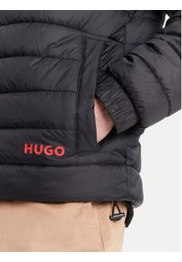 Hugo - HUGO Kurtka przejściowa 50544999 Czarny Regular Fit. Kolor: czarny. Materiał: syntetyk #4