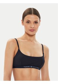 TOMMY HILFIGER - Tommy Hilfiger Góra od bikini UW0UW05323 Granatowy. Kolor: niebieski. Materiał: syntetyk