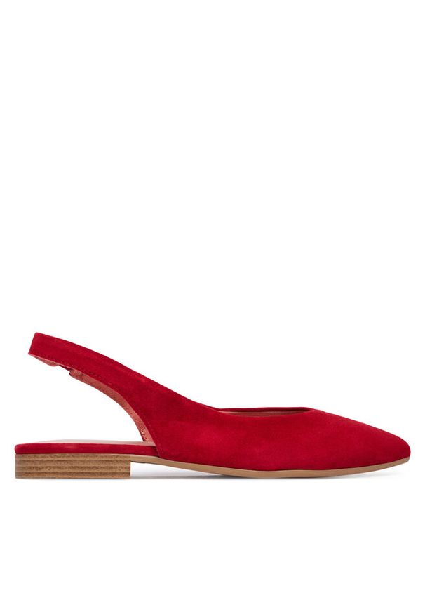 Baleriny Tamaris. Kolor: czerwony