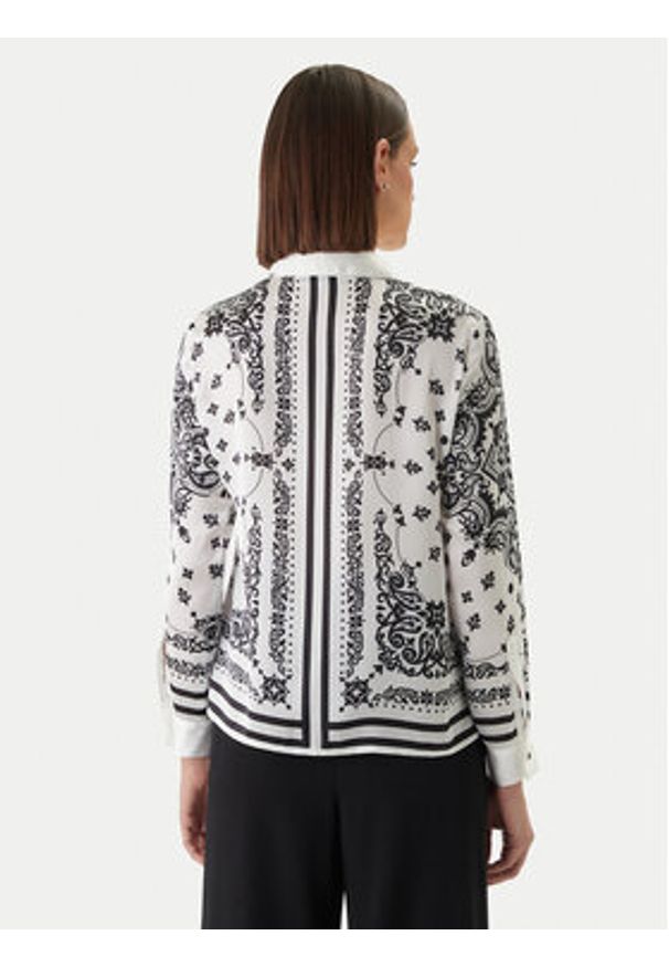 Morgan Koszula 261-CFOULAR Biały Regular Fit. Kolor: biały. Materiał: syntetyk