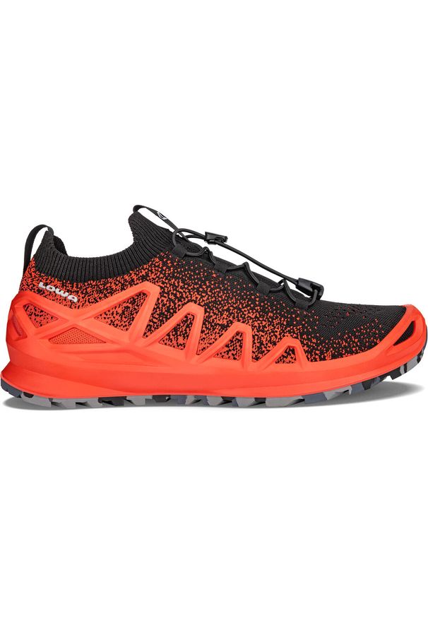 Buty trekkingowe męskie Lowa Fusion Low. Kolor: czerwony. Materiał: tkanina. Szerokość cholewki: normalna. Sport: turystyka piesza
