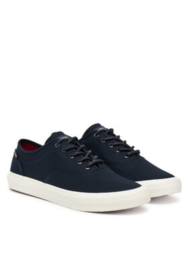 TOMMY HILFIGER - Tommy Hilfiger Tenisówki Hi Vulc Low Oxford Twill FM0FM05400 Granatowy. Kolor: niebieski. Materiał: materiał