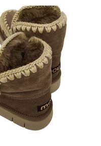 Mou Śniegowce MU.FW531002A Szary. Kolor: szary. Materiał: zamsz, skóra #3