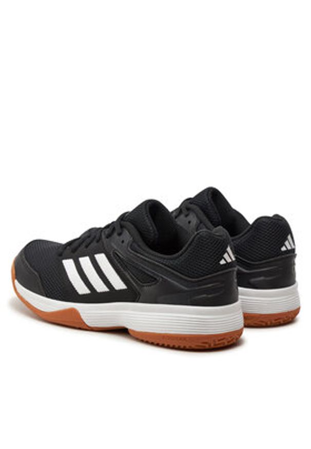 Adidas - adidas Buty halowe Speedcourt Indoor IH3158 Czarny. Kolor: czarny. Materiał: mesh, materiał