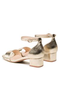 Jenny Fairy Sandały LS5667-01A Złoty. Kolor: złoty. Materiał: skóra #2