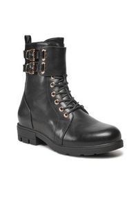 DeeZee Trzewiki WS2167-06 Czarny. Kolor: czarny. Materiał: skóra #8