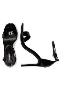 DeeZee Sandały LWLY126-2 Czarny. Kolor: czarny. Materiał: skóra #6