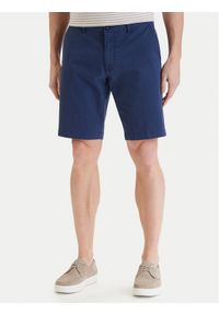 Bugatti Szorty materiałowe 4379-76441C Niebieski Regular Fit. Kolor: niebieski. Materiał: bawełna #1