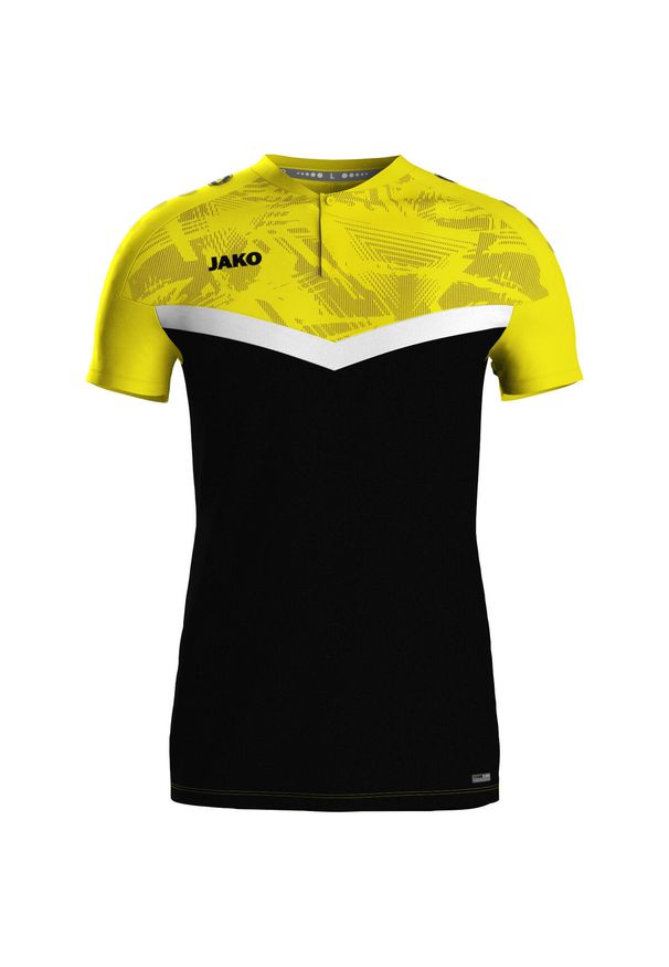 Jersey Jako Iconic. Kolor: wielokolorowy, żółty, czarny. Materiał: jersey. Sport: piłka nożna