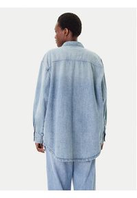 G-Star RAW - G-Star Raw Koszula jeansowa D27695-D788 Niebieski Oversize. Kolor: niebieski. Materiał: bawełna #4